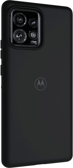 Motorola Umschlag Rückseite Schwarz (Motorola Edge 40 Pro)