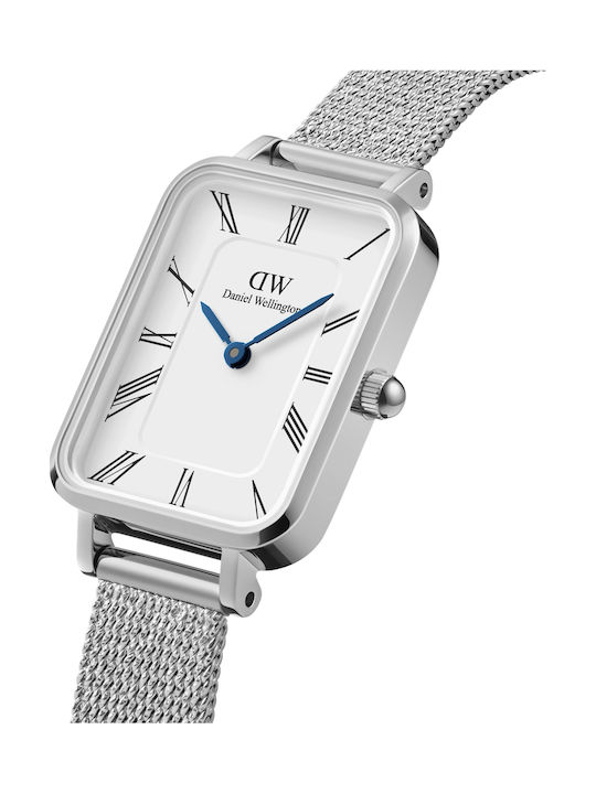 Daniel Wellington Women's Watch with Silver Metal Bracelet