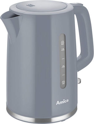 Amica Kettle 1.7lt 2400W Gray