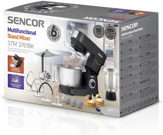 Sencor Mixează 1000W cu Vas din Oțel Inoxidabil 4.5lt