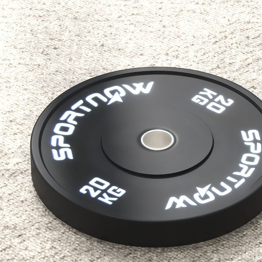 Sportnow Set Discuri De Tip Olimpic Cauciucate 2 x 20kg Φ50mm
