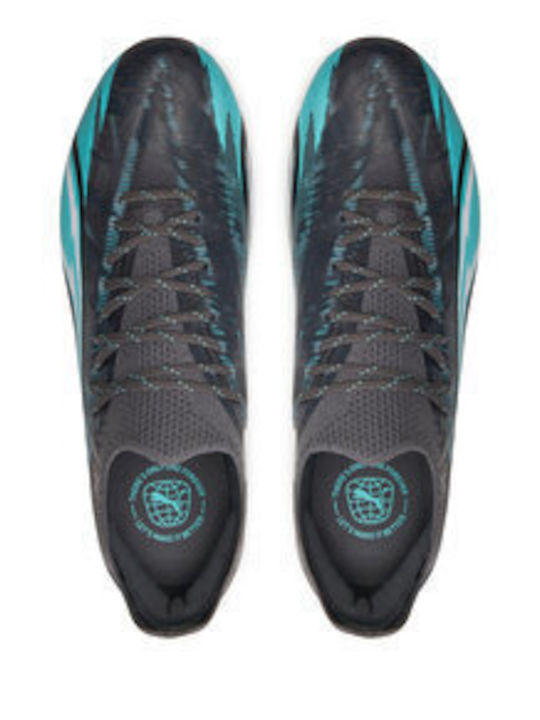 PUMA Ultra Ultimate Ποδοσφαιρικά Παπούτσια με Τάπες FG/AG Γκρι