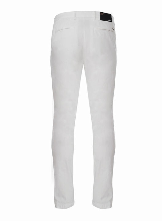 Hugo Boss Men's Trousers Chino white