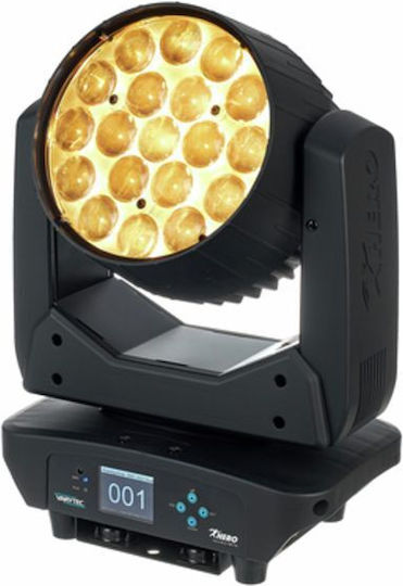 Varytec Φωτορυθμικό Wash LED με Ρομποτική Κεφαλή Hero Wash 300 TW Ρυθμιζόμενο Λευκό