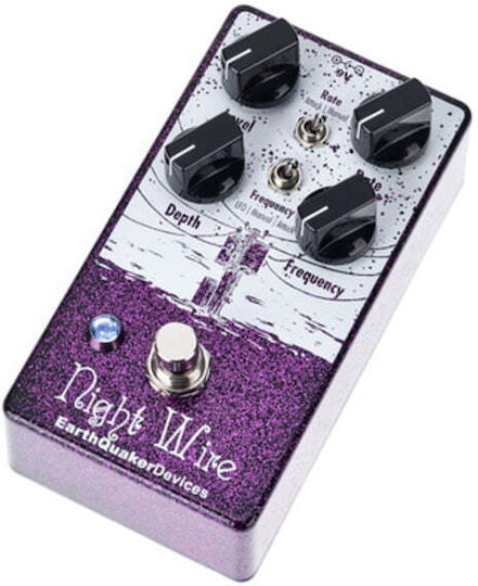 EarthQuaker Devices Night Wire Harmonic Tremolo EQDNWR Pedals Tremolo Electric Guitar and Electric Bass