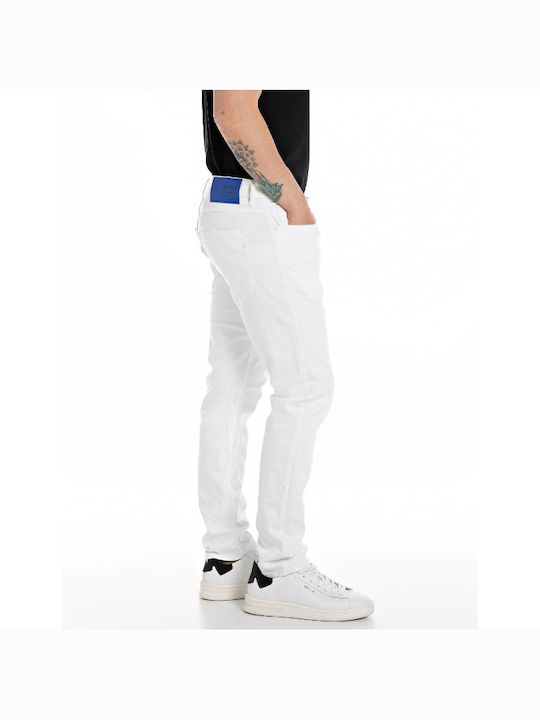 Replay Men's Jeans Pants White