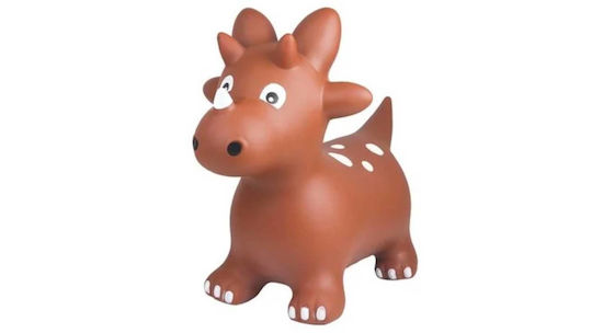 Magni Hop Hop Dinosaur for 2+ Years Brown 40cm.