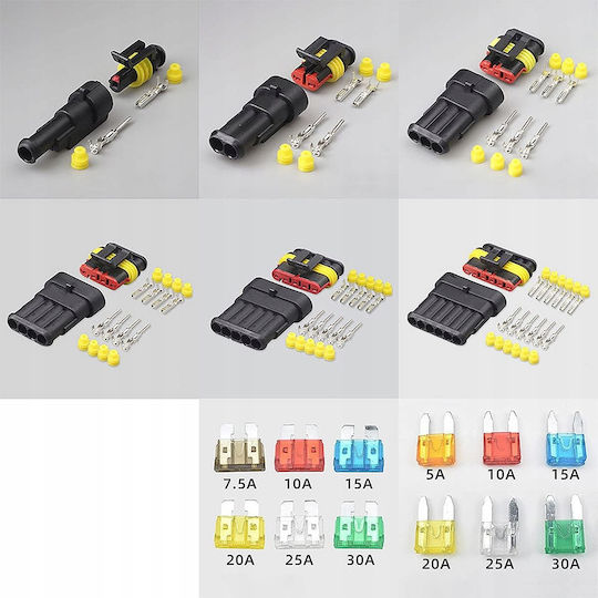 Set Of Hermetic Electrical Connectors 240pcs.