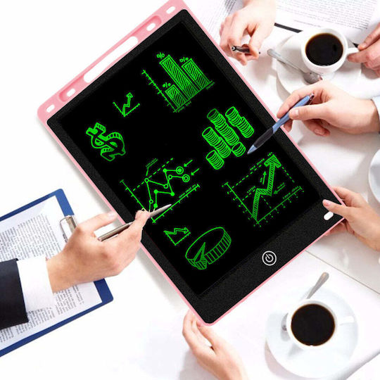 LCD Tableta de scris 10" Roz