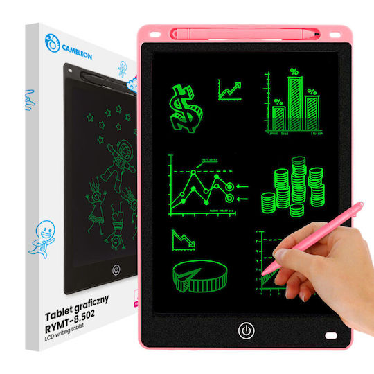 LCD Tableta de scris 10" Roz