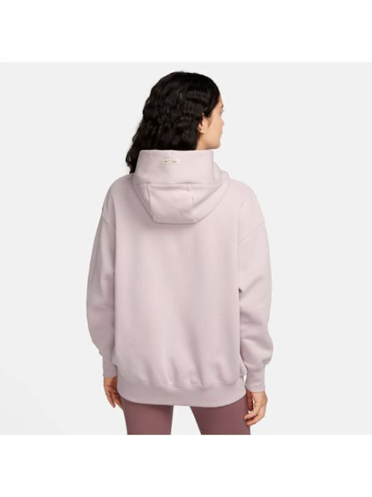 Nike Sportswear Phoenix Women's Hooded Fleece Sweatshirt Pink