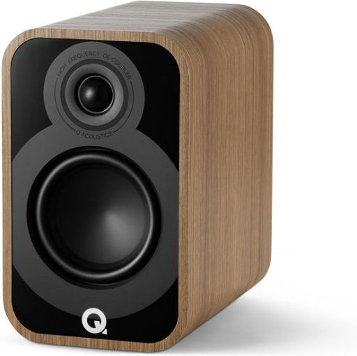 Q-Acoustics 5020 Paar Hi-Fi Lautsprecher Buch selbst B18xT29.3xH28.4cm. Holm Oak