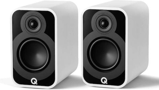 Q-Acoustics 5010 Двойка Hi-Fi Говорители Bookself 90W Ш16xД26.3xВ26.4см. Бял