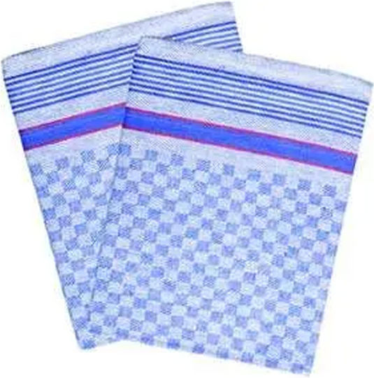 Karlowsky Handtuch aus 100% Baumwolle in Blau Farbe 90x45cm
