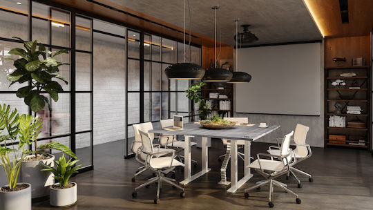 Action Desk Block - White 860-1400x700x700x625/1275mm