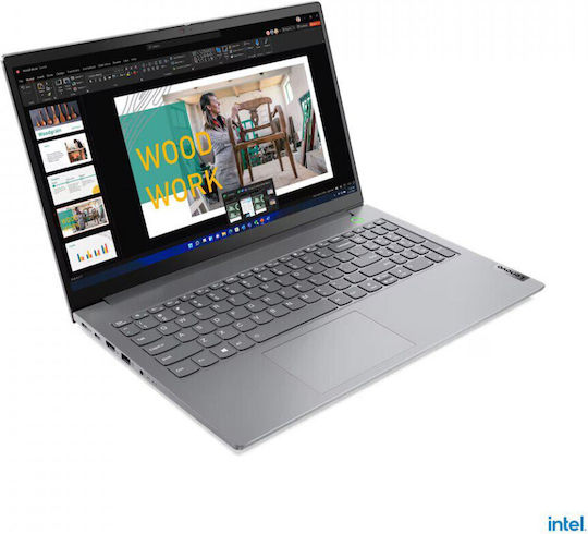 Lenovo ThinkBook 15 G4 IAP 15.6" IPS FHD (Kern i3-1215U/8GB/256GB SSD/W11 Pro) Mineral Grey (US Tastatur)