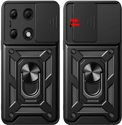 Tech-Protect Camshield Pro Umschlag Rückseite Kunststoff Schwarz (Redmi Note 13 Pro 4G / Poco M6 Pro 4G)