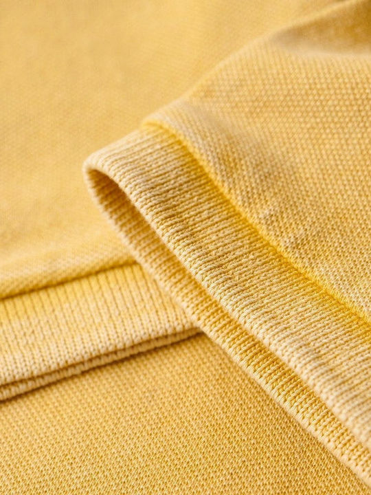 D2 Ovin Vint Polo T-Shirt Yellow