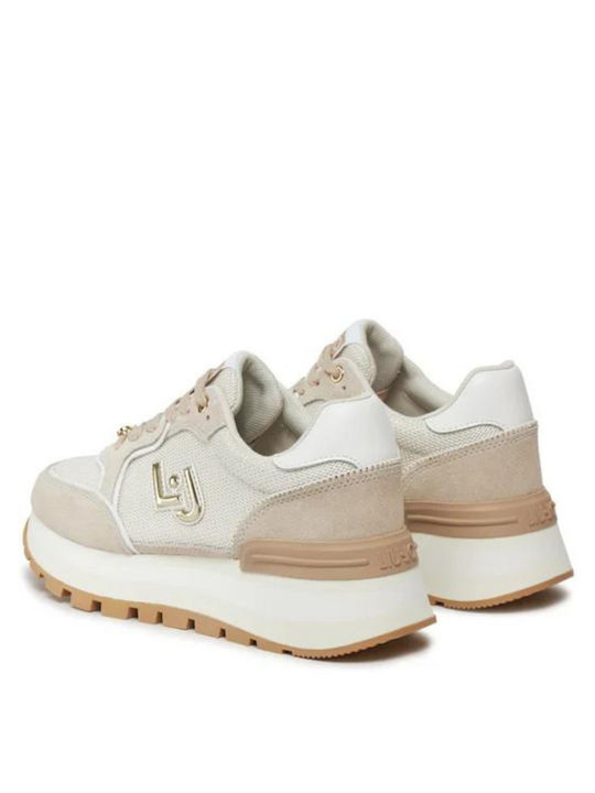 Liu Jo Damen Sneakers Beige