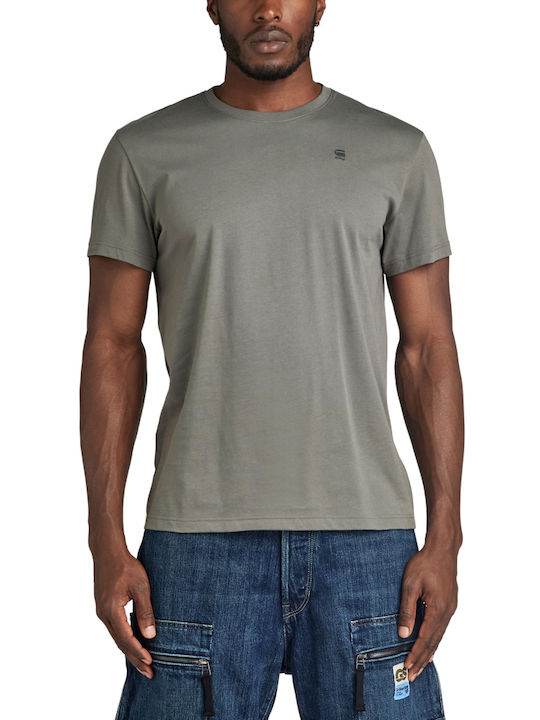 G-Star Raw Ανδρικό T-shirt Κοντομάνικο Γκρι