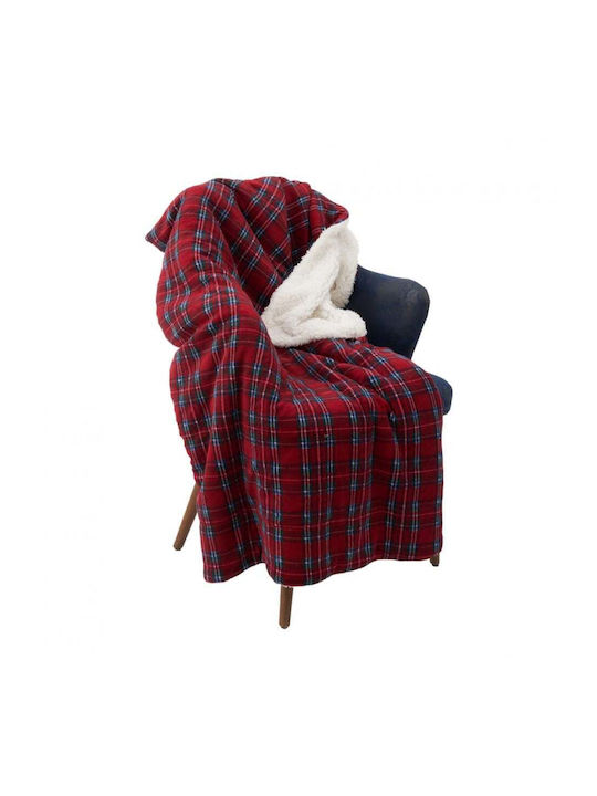 Heinner Decke Pelzige Doppel 200x220cm Rot