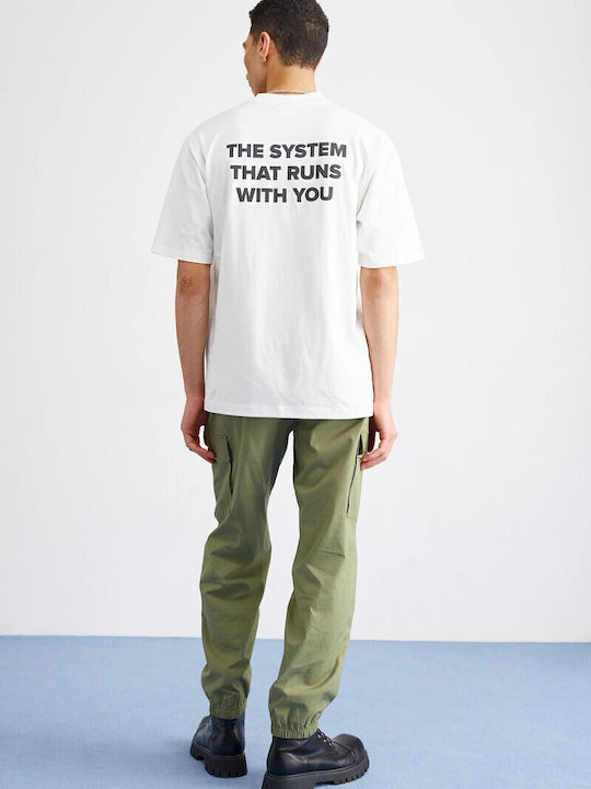 New Balance Trousers Cargo Khaki