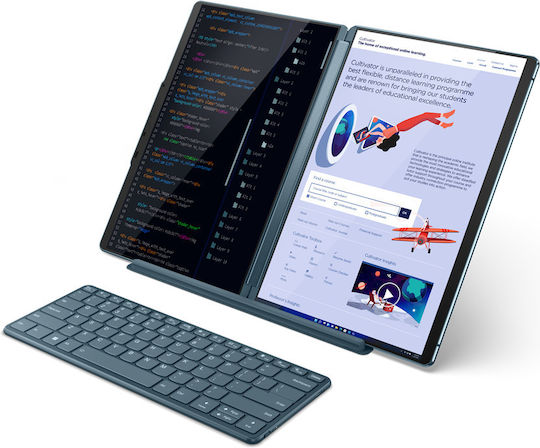 Lenovo Yoga Book 9 13IMU9 13.3" OLED Touchscreen (Ultra 7-155U/16GB/1TB SSD/W11 Home) + Lenovo Digital Pen 3 Tidal Teal (US Keyboard)