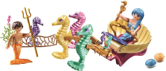 Playmobil Princess Magic Mermaid-carriage With Seahorses for 4-10 years old
