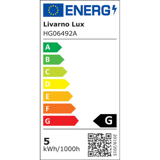 Livarno Lux Smart Λάμπα LED 5W για Ντουί GU10 Ρυθμιζόμενο Λευκό 280lm Dimmable