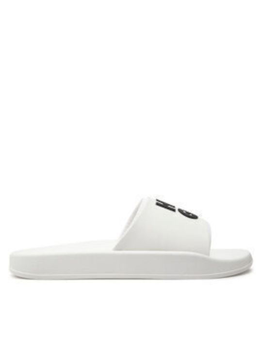 Hugo Men's Slides White