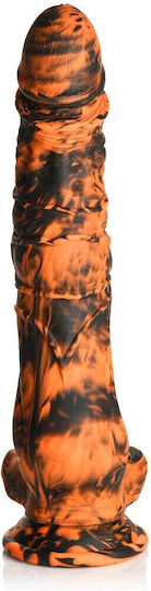 XR Realistisches Dildo mit Hoden und Saugnapf Orange
