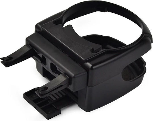 PerVoi Car Cup Holder 1 Position for AC Vents in Black Color