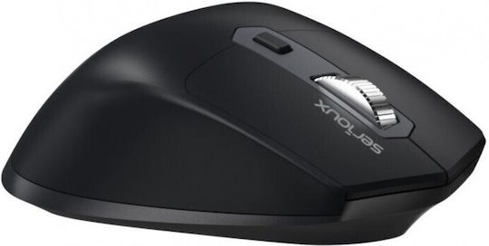 Serioux Apex 166 Ασύρματο Ποντίκι Μαύρο