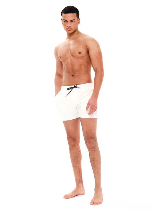 Ανδρικό Μαγιό Σορτς Λευκό 241.EM508.84-Off-White