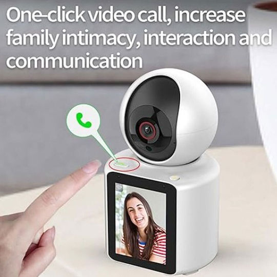 Factory HL18668-200 IP Surveillance Camera Wi-Fi Full HD 1080p with Two-Way Communication and Lens 2.8mm