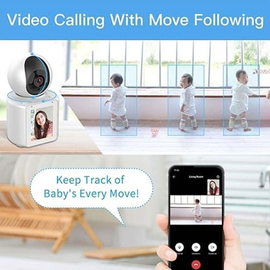 Factory HL18668-200 IP Surveillance Camera Wi-Fi Full HD 1080p with Two-Way Communication and Lens 2.8mm