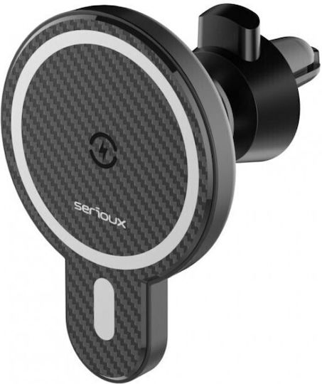 Serioux Car Mobile Mount with MagSafe Magnet Black