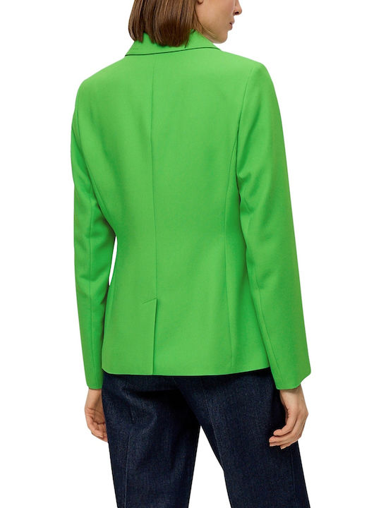 S.Oliver Blazer pentru femei Sacou Verde