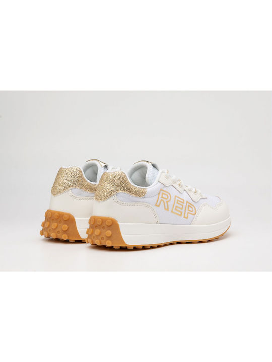 Replay Kids Sneakers Gold