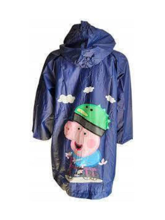 Zmart Imports Wasserdicht Kinderjacke mit Kapuze Blau