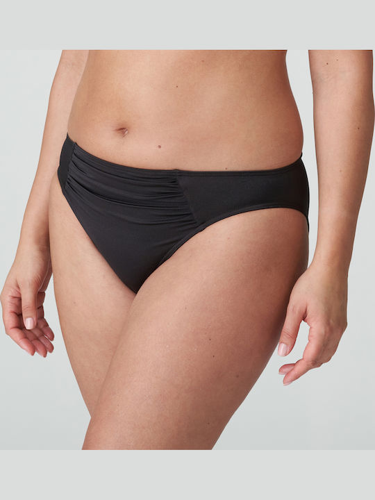 Bikini Slip Ψηλόμεσο Καφέ