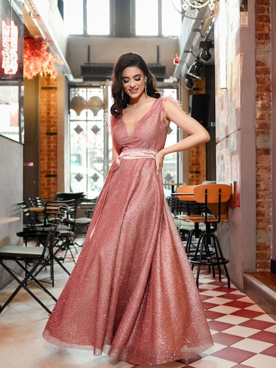 mini long sleeve party dress Need A Miracle Long Sleeve Glitter Mini Dress Champagne main image 0