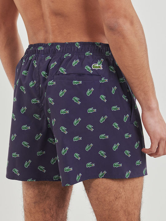 Lacoste Herren Badebekleidung Shorts Blau