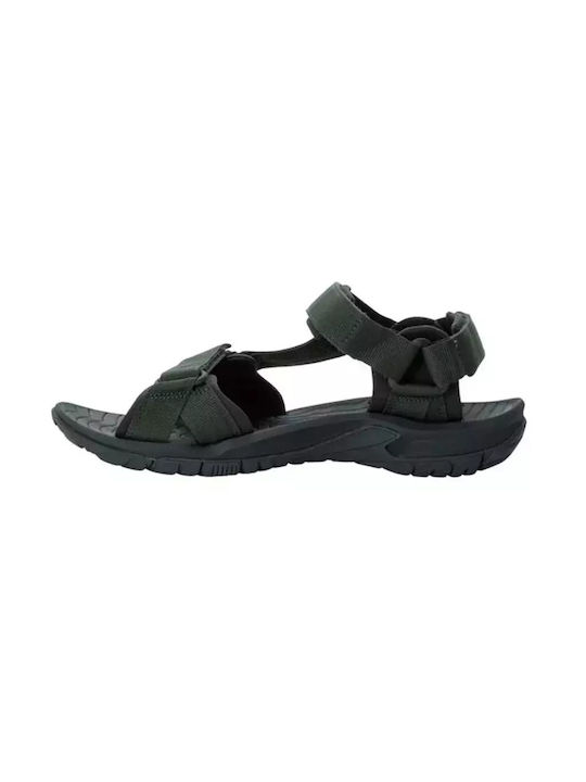 Jack Wolfskin Herrensandalen in Gray Farbe