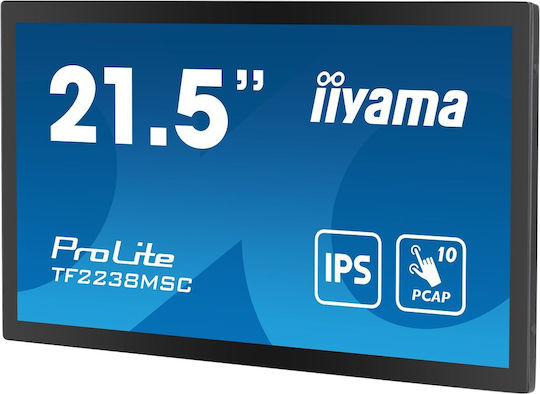 Iiyama TF2238MSC-B1 Öffentliche Anzeige IPS- Full HD 21.5"