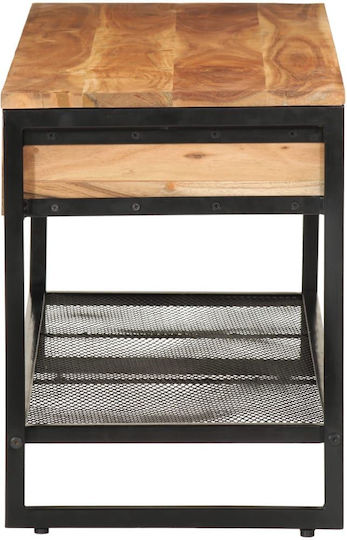 Shoe Organizer Brown 110x35x45cm