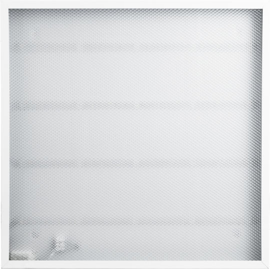GloboStar Square Recessed LED Panel 44W with Warm White Light 2700K 60x60cm