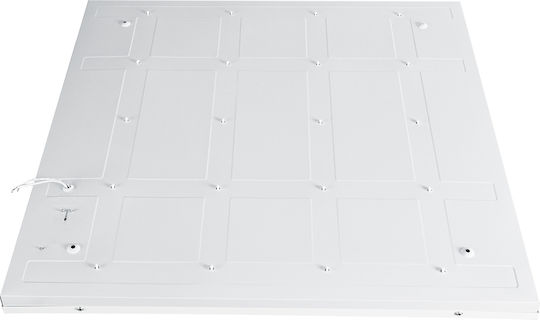 GloboStar Square Recessed LED Panel 44W with Warm White Light 2700K 60x60cm
