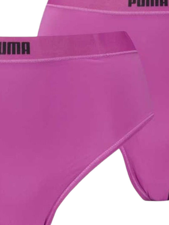 High Waist Women's Slip 2Pack Purple