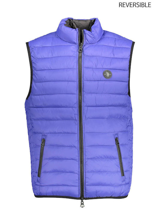 U.S. Polo Assn. Men's Winter Sleeveless Jacket Blue